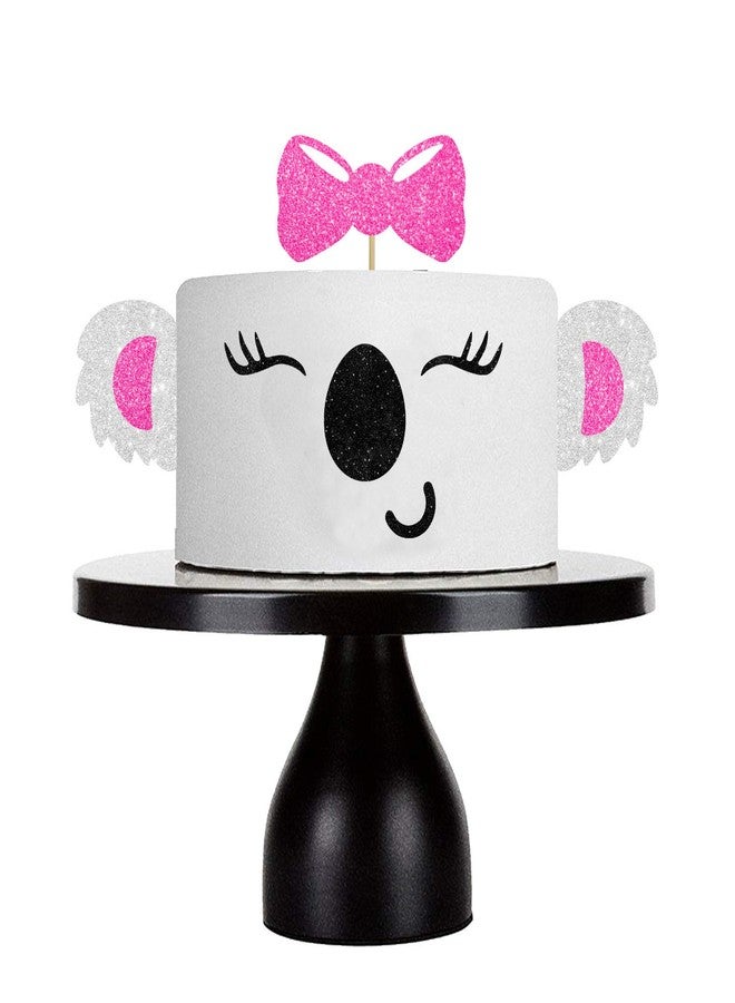 Lisimy Koala Cake Topper Decorations Handmade Animal Theme for Baby Shower Happy Birthday Kids Party Decor Supplies - Image 4