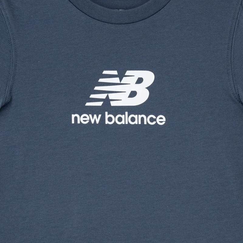 New Balance Kids' Jersey Stacked Logo T-Shirt