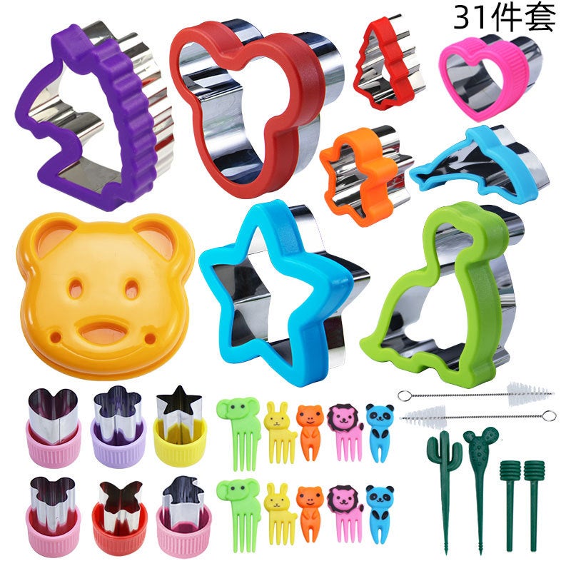Sale Stainless Steel Sandwich Cut Bread Mold Toast Cut Mold Sandwichcutterset Suit - Image 3