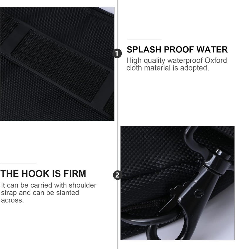 woobles Light Stand Bag Tripod Carrying Case Bag Heavy Duty with Storage Bag and Shoulder Strap Padded Carrying Bag for Light Stands, Boom Stand and Tripod 80cm Tripod Carrying Case 80X12CM - Image 4