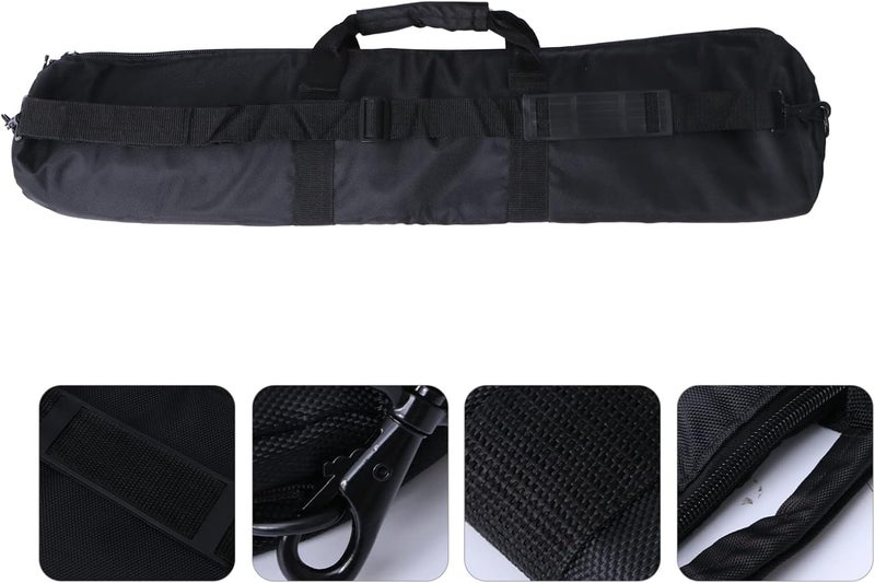 woobles Light Stand Bag Tripod Carrying Case Bag Heavy Duty with Storage Bag and Shoulder Strap Padded Carrying Bag for Light Stands, Boom Stand and Tripod 80cm Tripod Carrying Case 80X12CM - Image 2