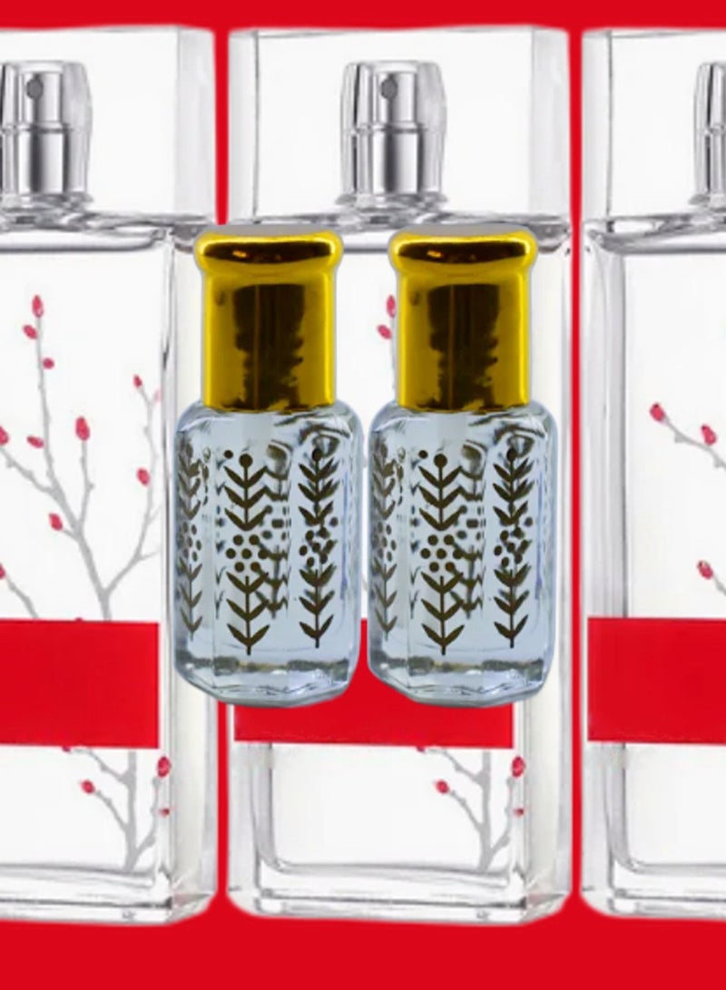 2 Pieces In Red Essential Oil For Women Original Clear 6 Ml