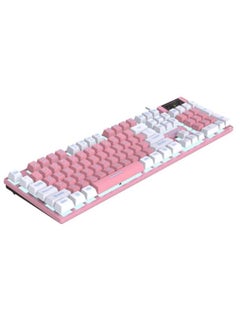 FV-Q8 Wired Gaming Keyboard Esports Light-Emitting Office Desktop Laptop Wired Film Wired Keyboard (FV-Q1 White - Pink) - pzsku/Z33F6018E51B8223171E0Z/45/_/1736344881/2fc91731-49d7-4412-acc1-4a3b7a5d7c31