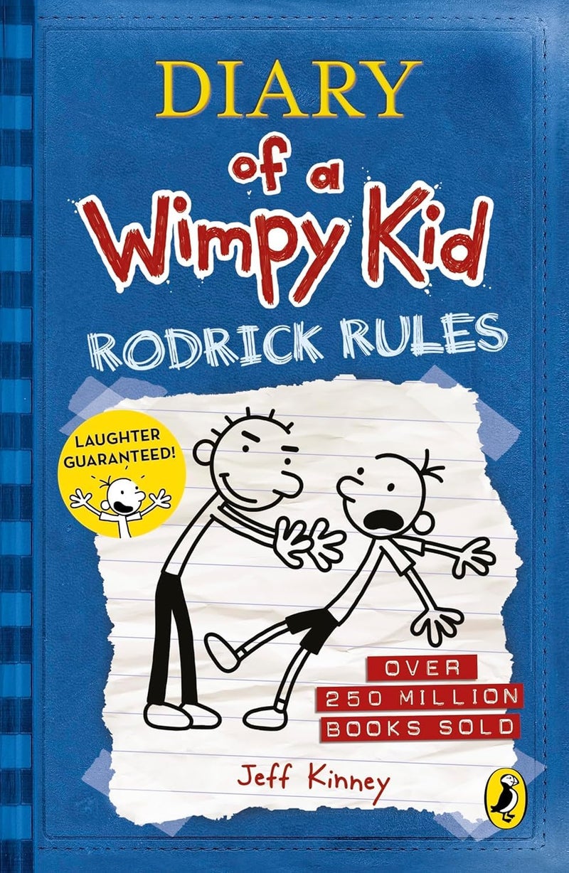 Diary of a Wimpy Kid Box of Books Complete Series Collection by Jeff Kinney, 21 Books Set (Rodrick Rules 2)