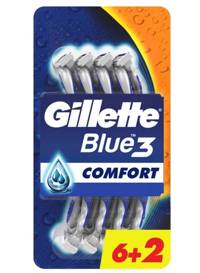 Gillette Blue3 Comfort  Razors (8 Pack) - Image 2