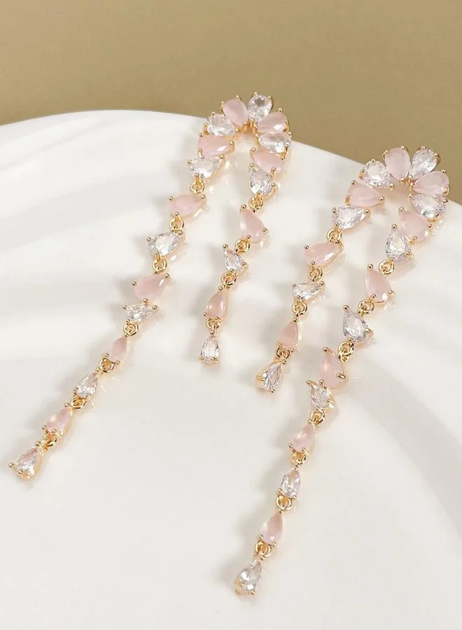 Take Two  Embellished Dangle Earrings for Women | Best Price UAE
