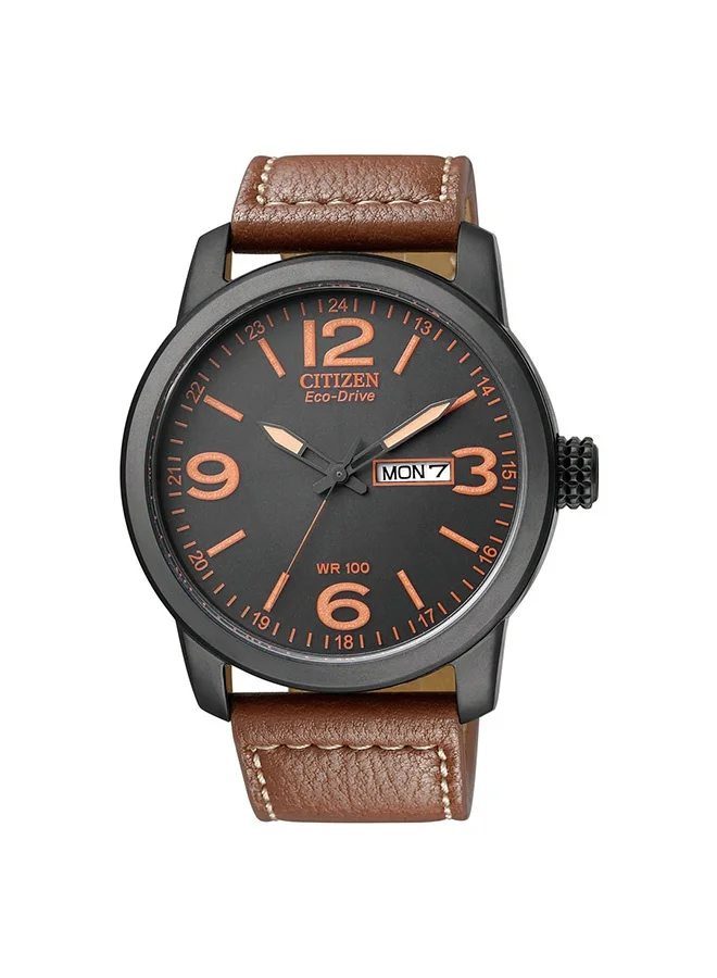 CITIZEN Calf Leather Analog Watch BM8475-26E - 42 mm