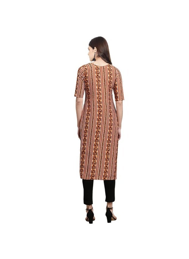 متجر Pinkmint: كورتا نسائية عصرية من قماش الكريب (عبوة من 6 قطع) - مقاس 2XL - Image 3