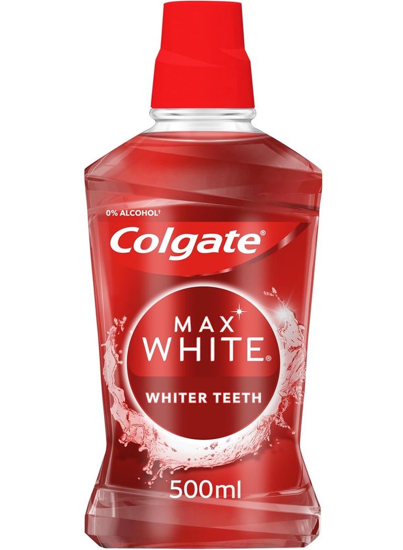 Colgate Max White Expert Whitening 500ml Mouthwash - Image 1