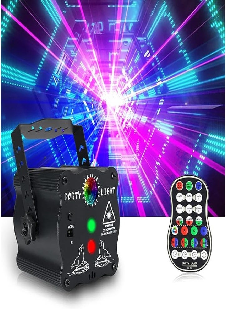 Generic Party lights, DJ disco LED strobe lights synchronized with music, voice control with remote control, suitable for indoor home decoration birthday party KTV performance  - Image 1