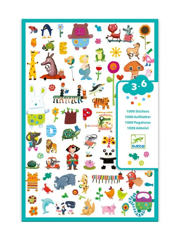 دجيكو Stickers for Little Ones