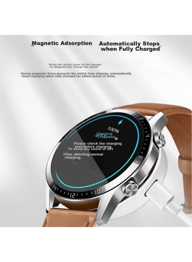 CHENSONG شاحن مغناطيسي متوافق مع ساعة هواوي D2/ساعة GT3/GT4/GT5/Runner، شاحن ذكي رياضي عالمي برو لساعة هونر - Image 4