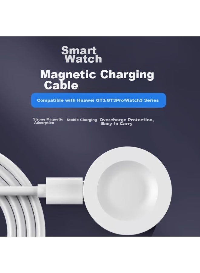 CHENSONG شاحن مغناطيسي متوافق مع ساعة هواوي D2/ساعة GT3/GT4/GT5/Runner، شاحن ذكي رياضي عالمي برو لساعة هونر - Image 5