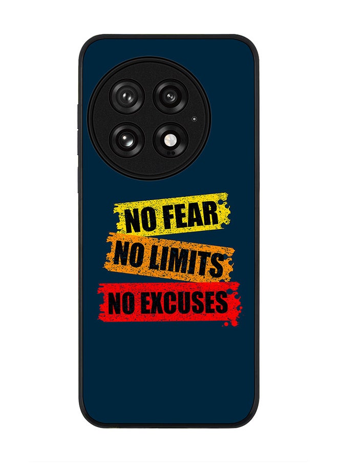 Stylizedd For OnePlus 13 5G Case,Slim fit Camera Protection, Shockproof Thin Phone cover  - No Fear Limits Excuses  - Image 1