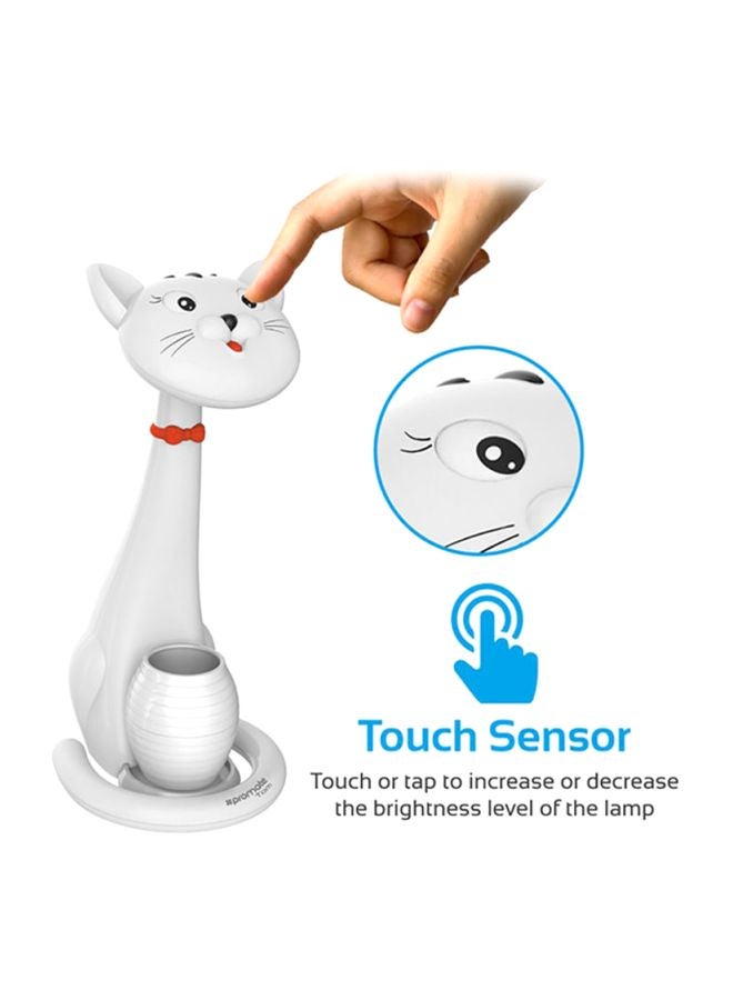PROMATE Portable Touch Sensitive LED Night Light With Pen Holder White - Image 2