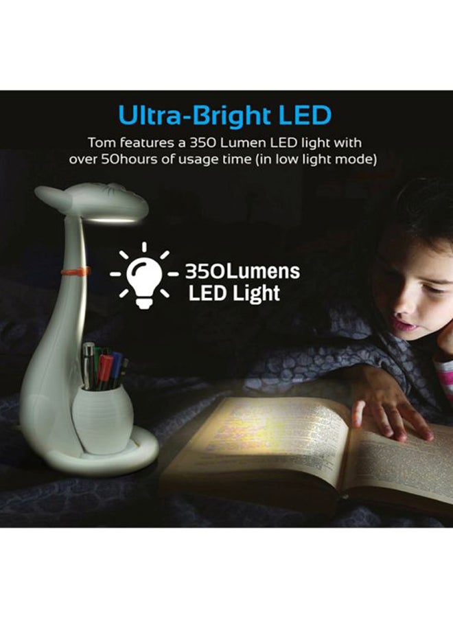 PROMATE Portable Touch Sensitive LED Night Light With Pen Holder White - Image 3