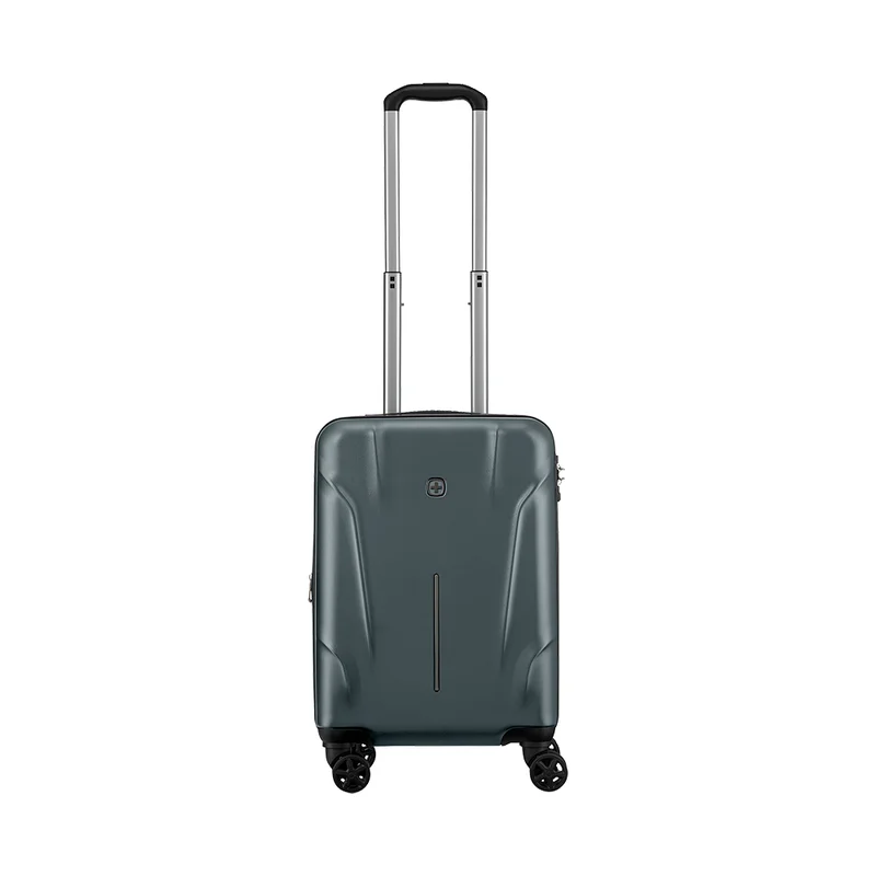 Wenger Wenger Ryon 54cm Hard Cabin Luggage with Double Spinner Wheels, Lightweight Expandable Design & TSA Lock - Shark