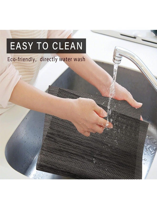 NKX Placemats for Dining Table Set of 6 Heat Resistant Place Mats - Image 4