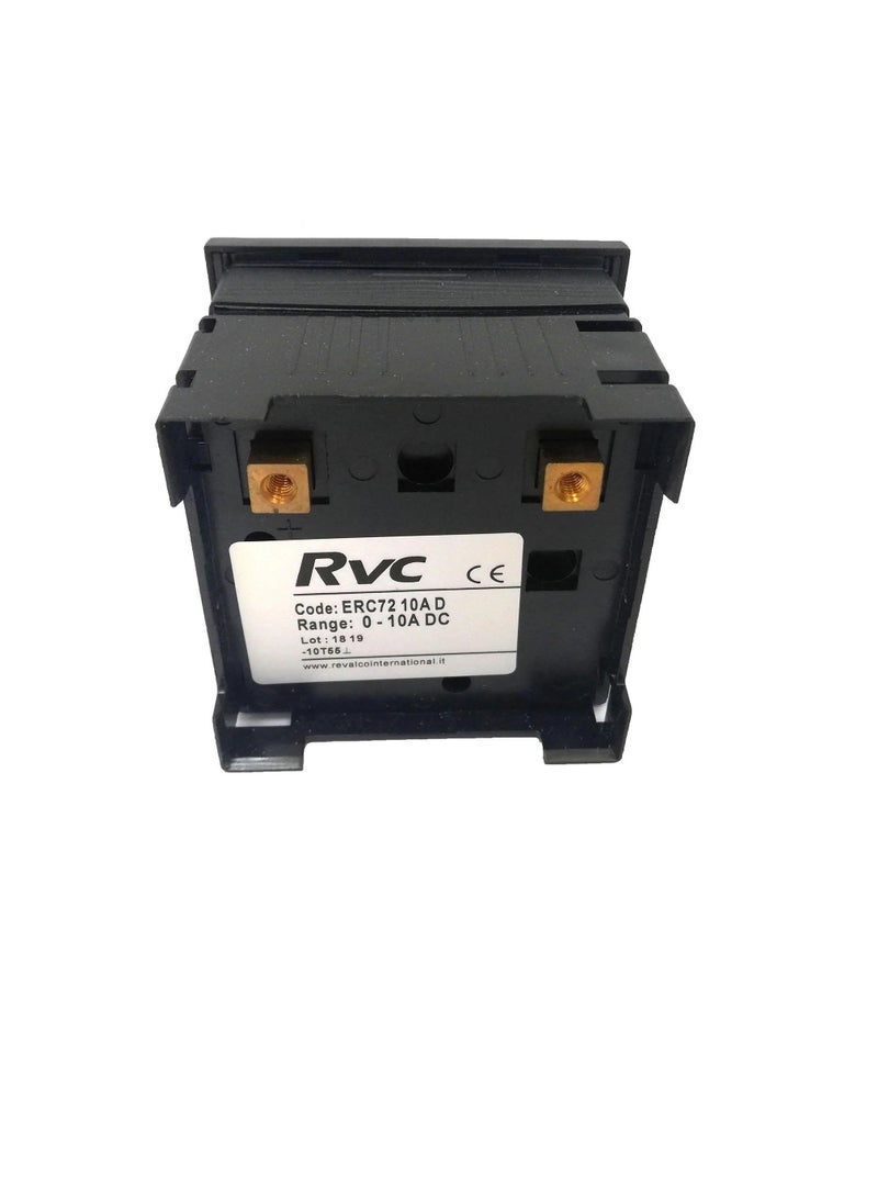 DC Analogue Panel Ammeter 72x72 - Direct Type - ERC72AD Revalco Italy - Image 3