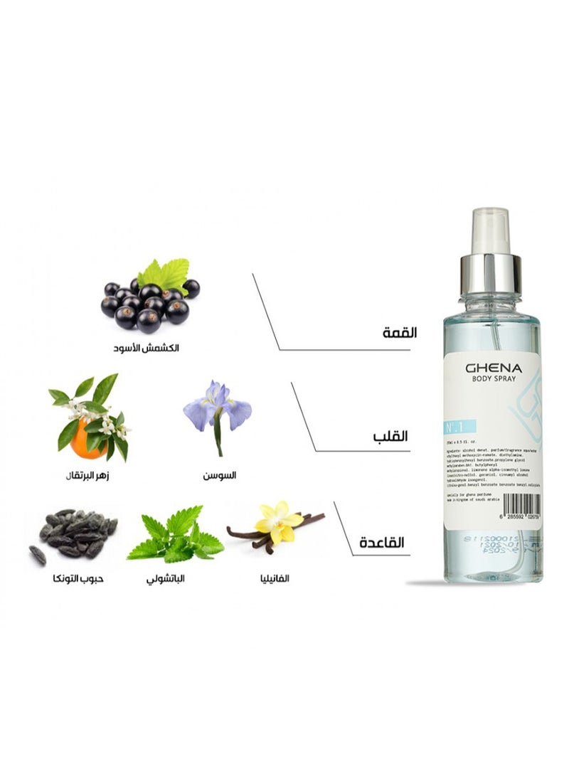 غينا معطر جسم غنى  N1 - Image 2