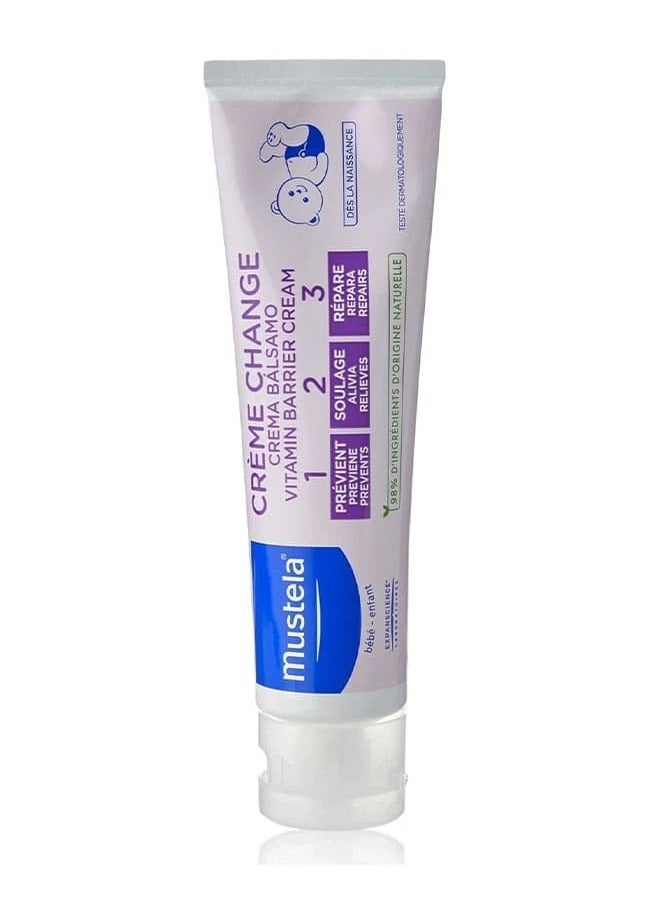 Mustela Bebe-Vit. Barrier Cream 123 - 100 ml - Image 2