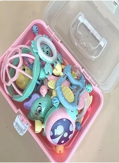 ماركة غير محددة A Box of  11 Rattles (Silicone Teethers) for Children  - Image 3