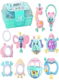 ماركة غير محددة A Box of  11 Rattles (Silicone Teethers) for Children  - Image 2