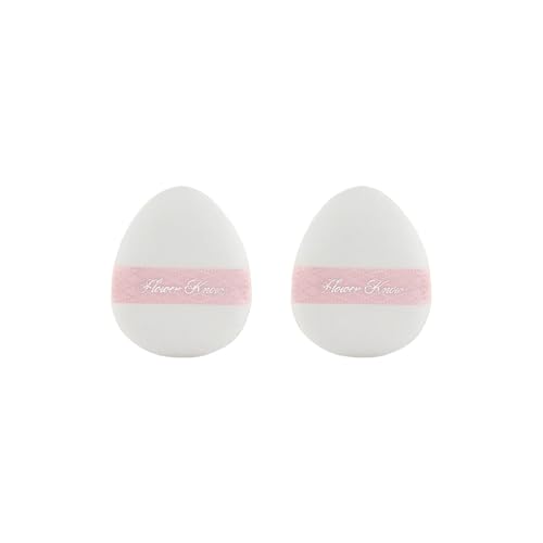 Flower Knows [GIFT]Flower Knows Mini Powder Puff,Buy 1 Powder Blush,Get 1 Little Angel Mini Puff,Soft,Reusable(Mini Powder Puff) - Image 1