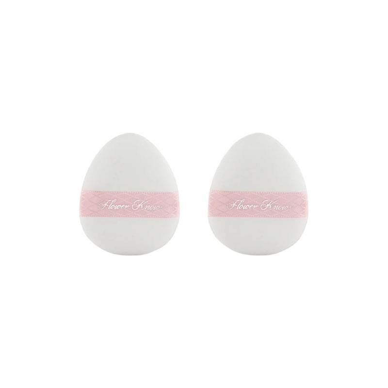 Flower Knows [GIFT]Flower Knows Mini Powder Puff,Buy 1 Powder Blush,Get 1 Little Angel Mini Puff,Soft,Reusable(Mini Powder Puff) - Image 4