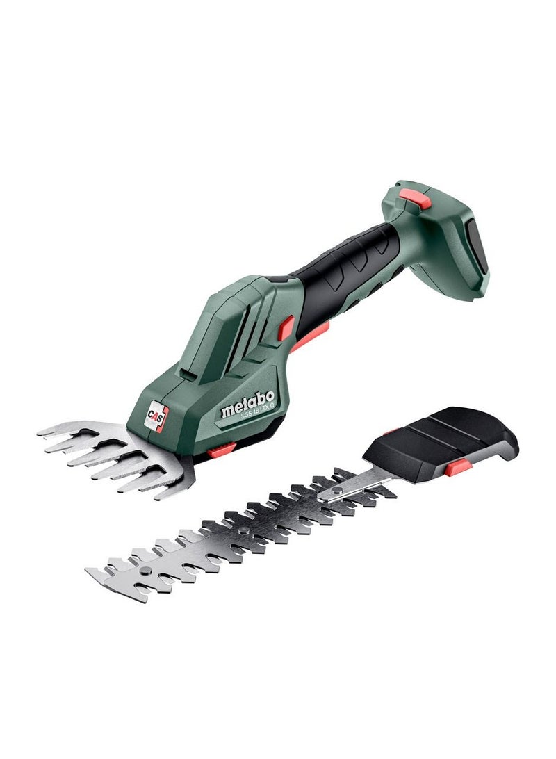 Metabo ميتابو، مقصات شجيرات وأعشاب لاسلكية مع بطاريتين وشاحن  - Image 1