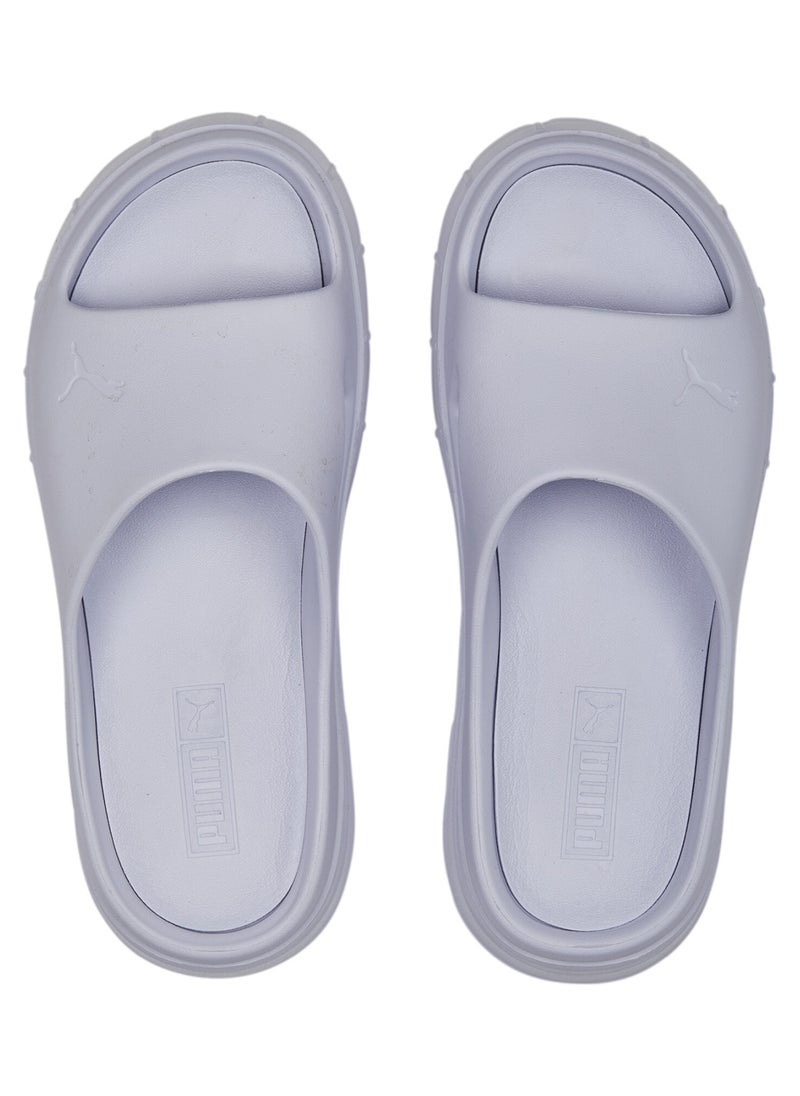 PUMA - Mayze Stack Injex Womens Purple Slides - Image 1