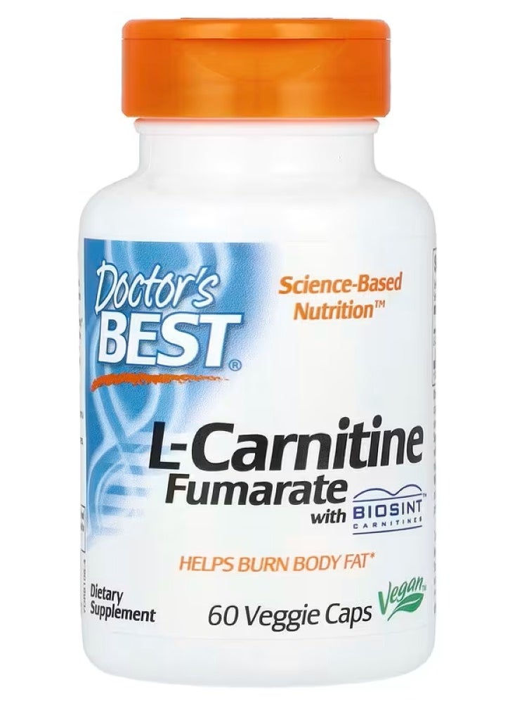 Doctor's BEST L-Carnitine Fumarate 500mg60VC  - Image 1