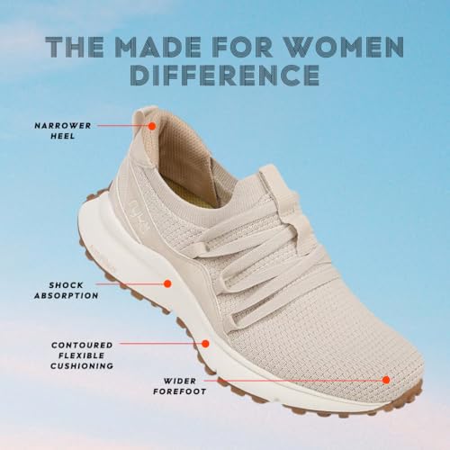 Ryka Womens Jumpstart Lace Slip On Sneaker French Beige 7.5 M - Image 4