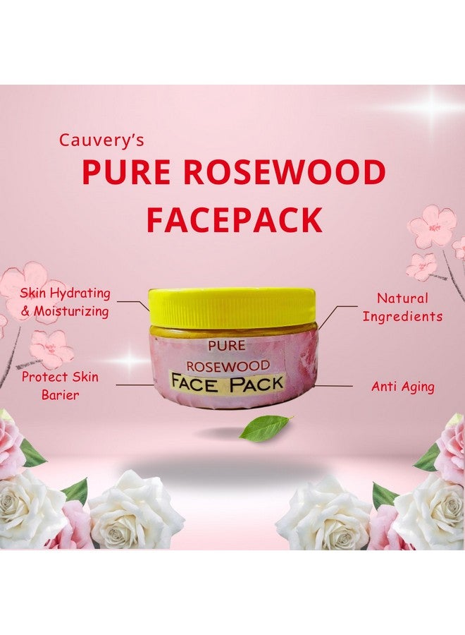 Mysore Kavery Rose Fairness Face Pack | Anti - Blemish & Pigmentation | Face Pack for Glowing Skin | For Tan Removal | Brighten Facial Complexion | Paraben & Sulfate Free - Qty 150gms - Image 3