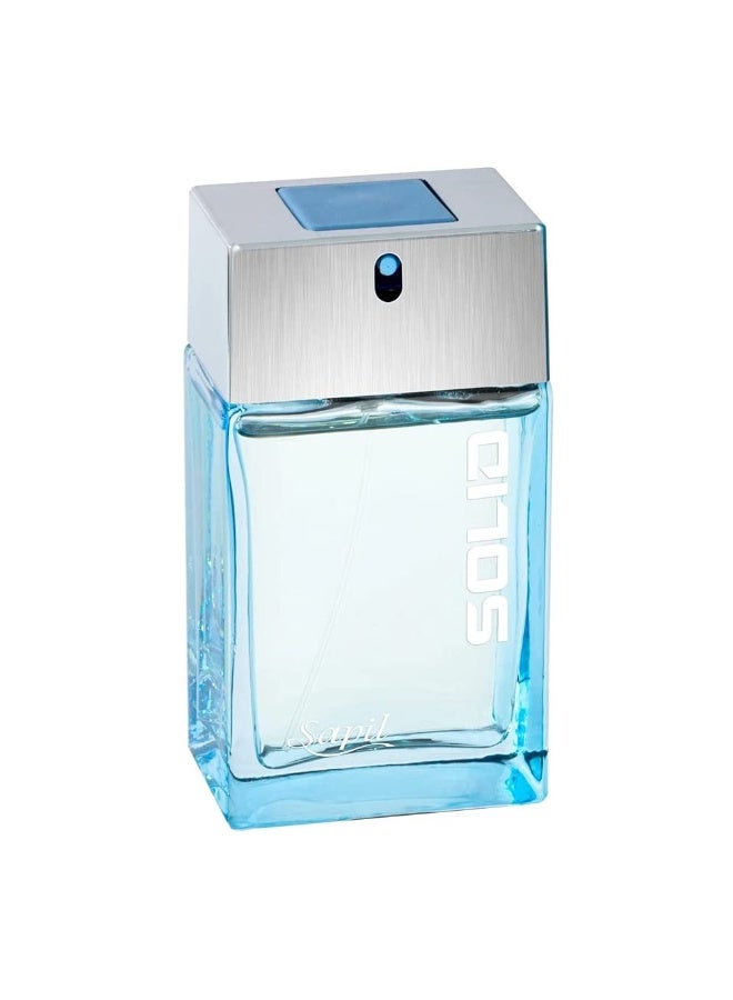 SOLID Sapil Solid Silver Eau De Toilette for Men, 100ml - Image 2