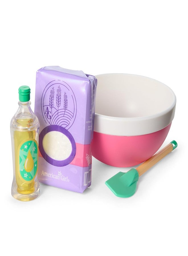 American Girl فتاة أمريكية، صيف مكيني، فتاة العام 2025، ملحقات الخبز لدمى بطول 18 بوصة مع ملحقات الخبز، طعام تظاهر، وملحقات، العمر 6 سنوات وما فوق - Image 3