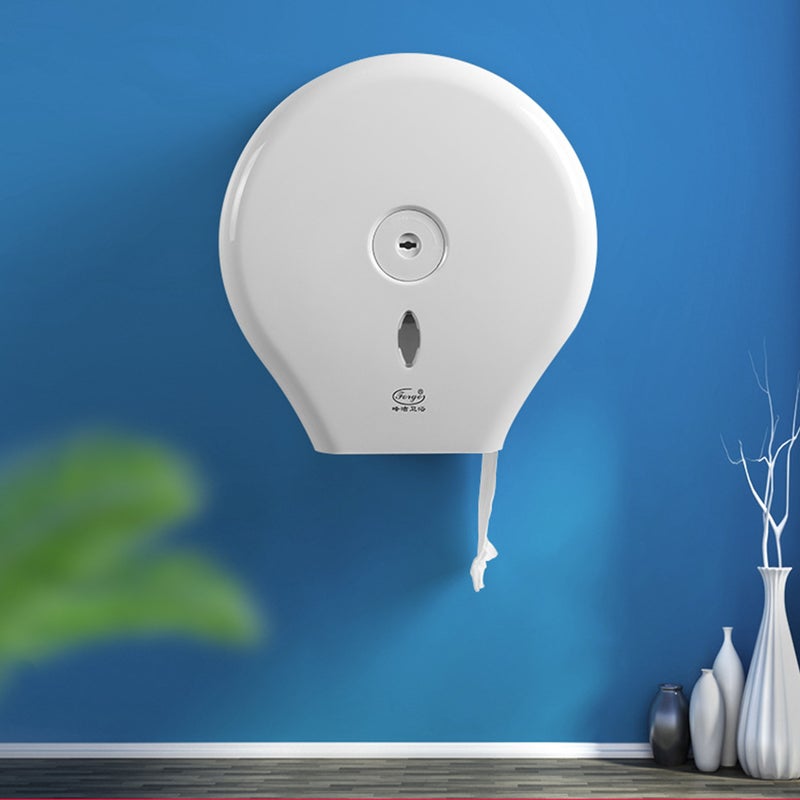 Paper Towel Dispenser Drilling Wall Mounted Paper Towel Holder Dispenser Bathroom Toilet Tissue Dispenser Kitchen Paper Towel Dispenser - Image 5