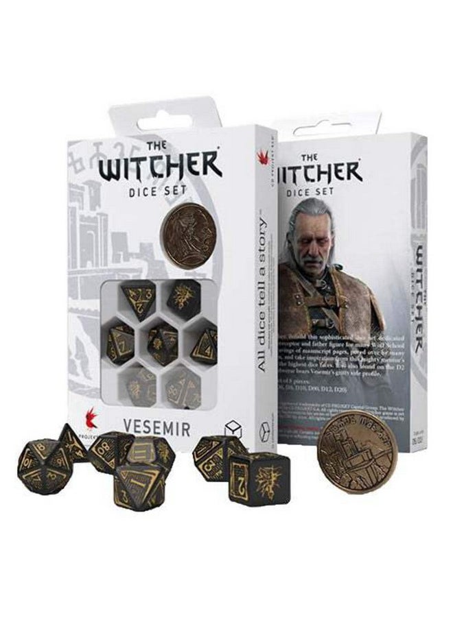 Q WORKSHOP - The Witcher Dice Set. Vesemir - The Sword Master - Image 1