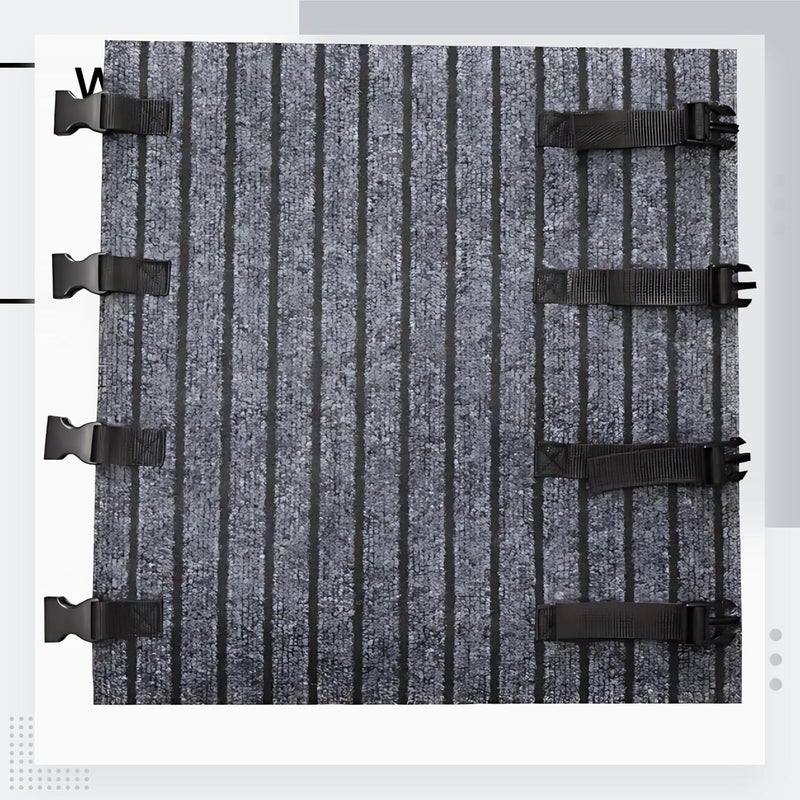 Rv Step Cover 18 X 18 in, Anti-Slip Motorhome Step Pad, Gray Camping Car Step Mat - Image 2