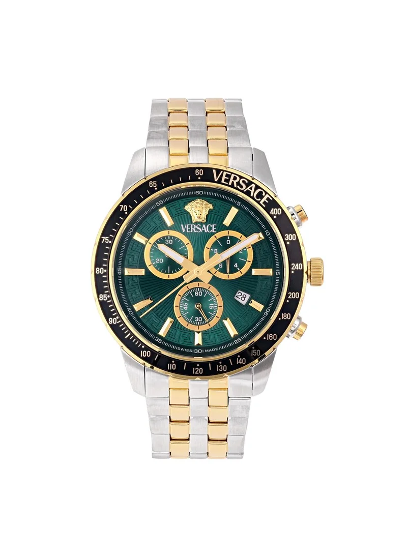 فيرزاتشي Sport Chrono Quartz Green Dial  Watch