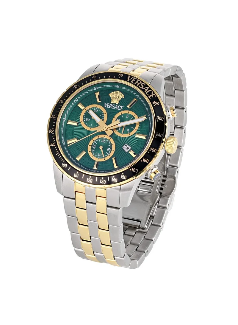 فيرزاتشي Sport Chrono Quartz Green Dial  Watch