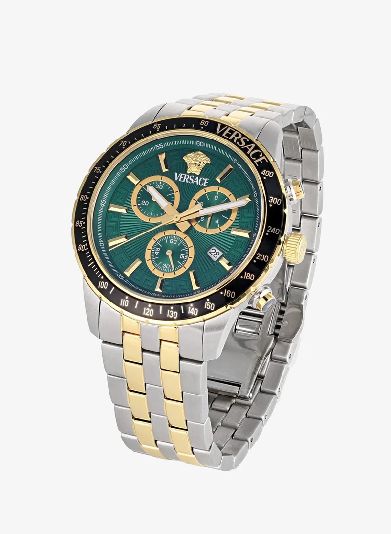 فيرزاتشي Sport Chrono Quartz Green Dial  Watch