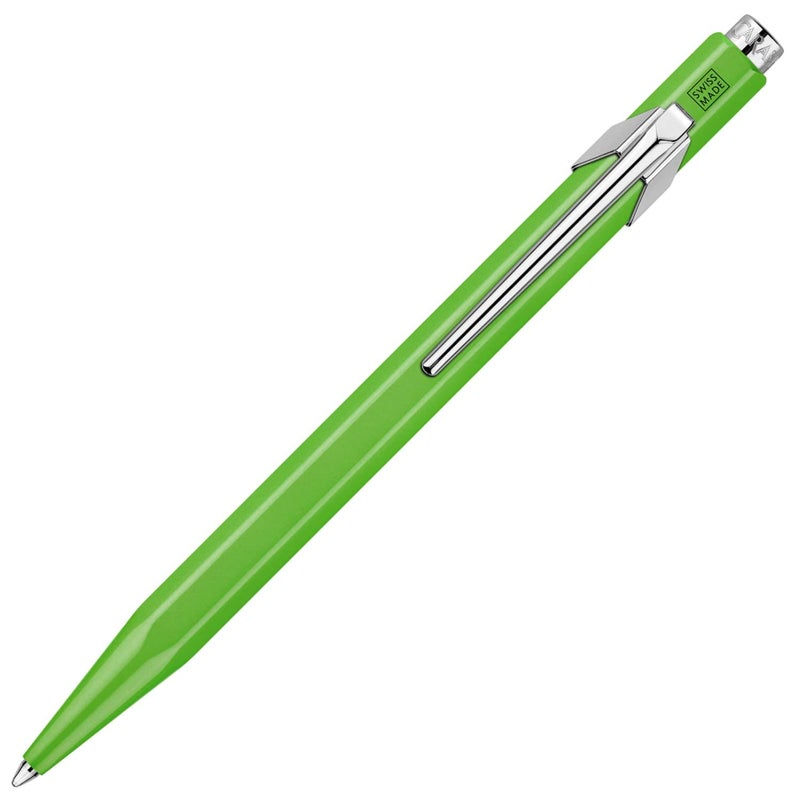 Caran d'Ache قلم حبر جاف كاران د'اش 849 خط بوب فلور أصفر-أخضر (849.730) - Image 3