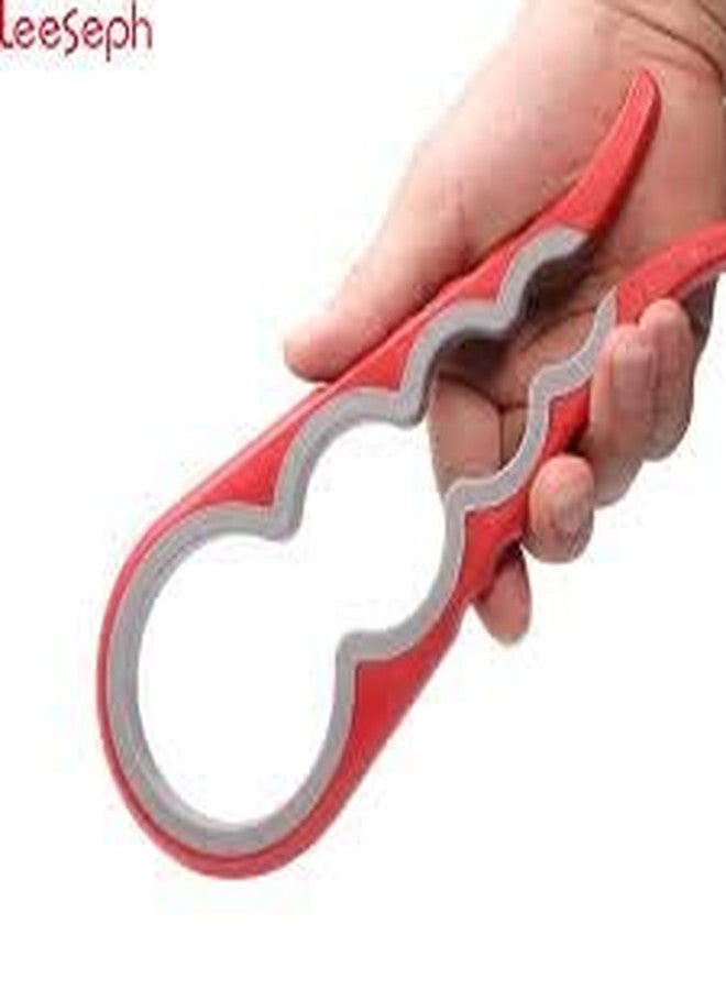 BLAPOXE Multi Purpose Grip Jar & Bottle Opener Rubber Design Fits All Bottles Caps Set of 1 - Image 3