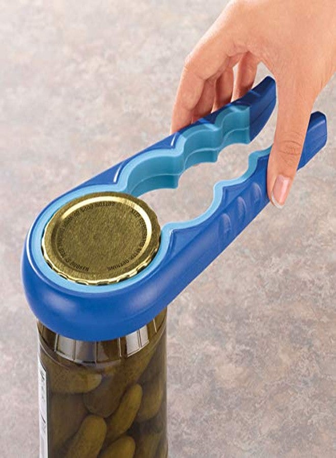 BLAPOXE Multi Purpose Grip Jar & Bottle Opener Rubber Design Fits All Bottles Caps Set of 1 - Image 1