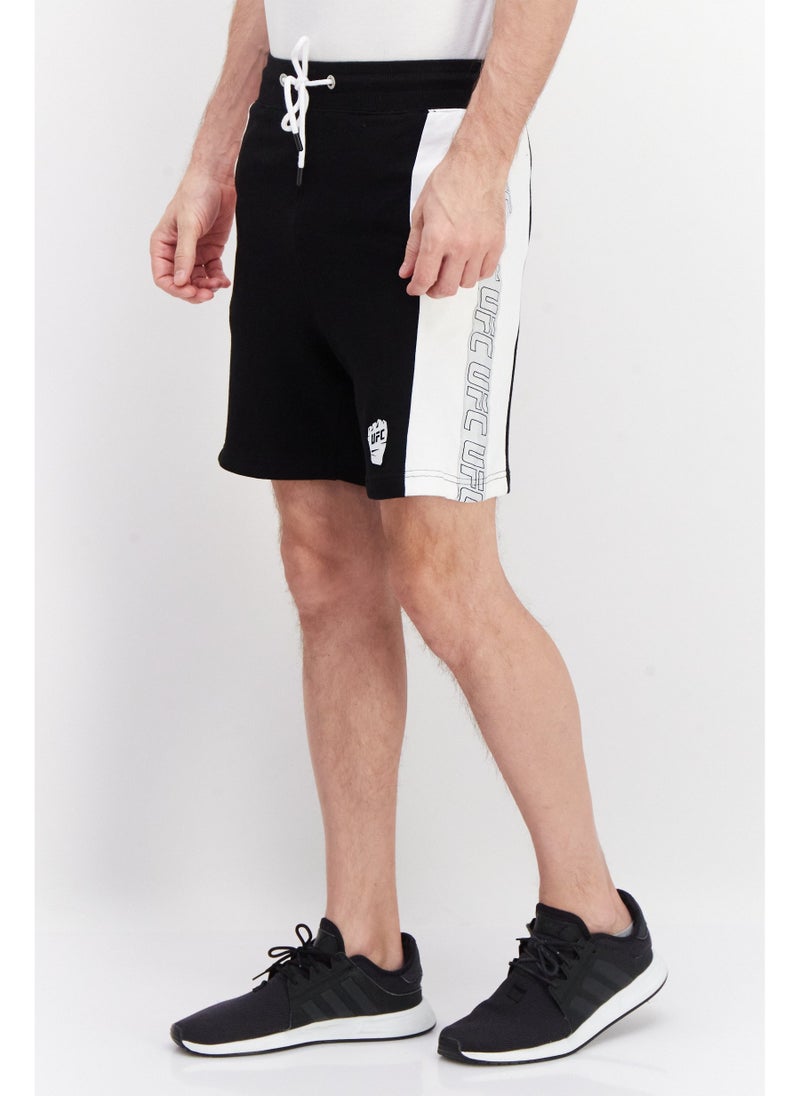 Ufc Men Sportswear Fit Drawstring Shorts, Black - Image 5