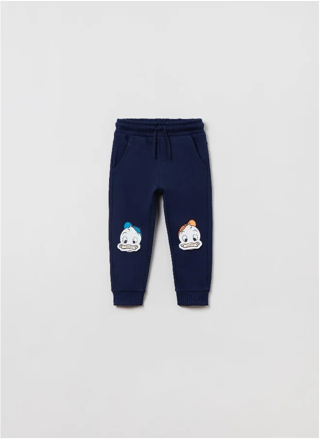 او في اس OVS Disney Baby Huey Dewey And Louie Plush Joggers