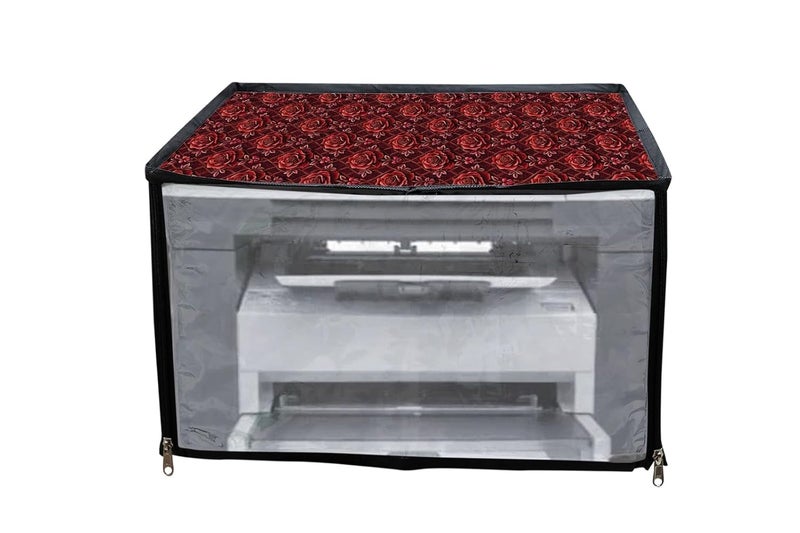 Avideco Printer Cover for HP 1005 Printer with Zipper for Dust Protection (Check) - Image 1