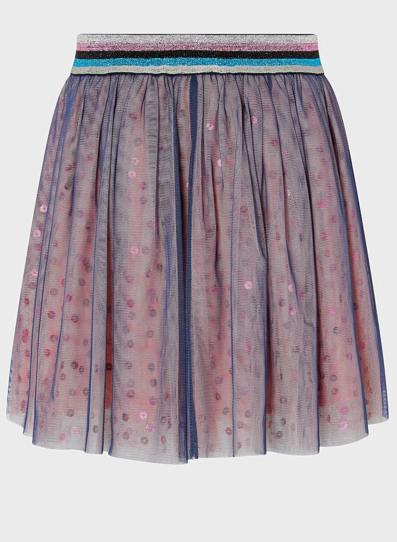 MONSOON Teen Sequin Detail Tulle Skirt