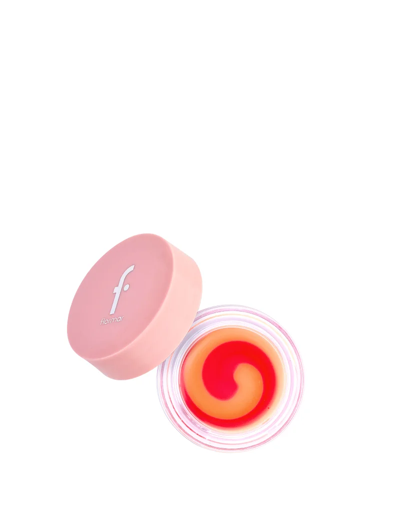 فلورمار K-Spirit Lip Mask – 001 Swirly Melon – Nourishing Lip Mask, Overnight Care, Helps Soften & Smooth Lips